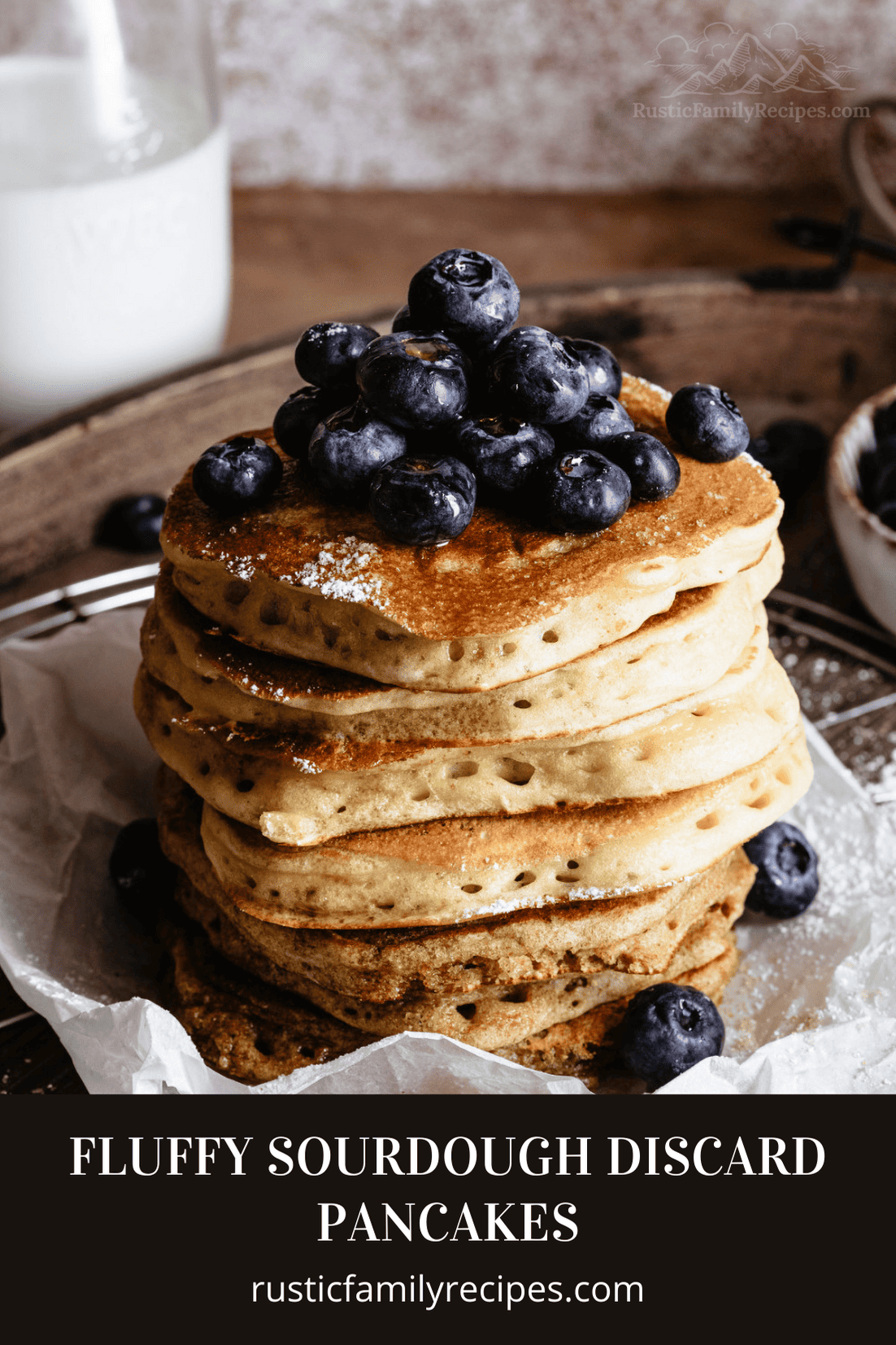 Sourdough Pancakes Recipe | Rustic Family Recipes
