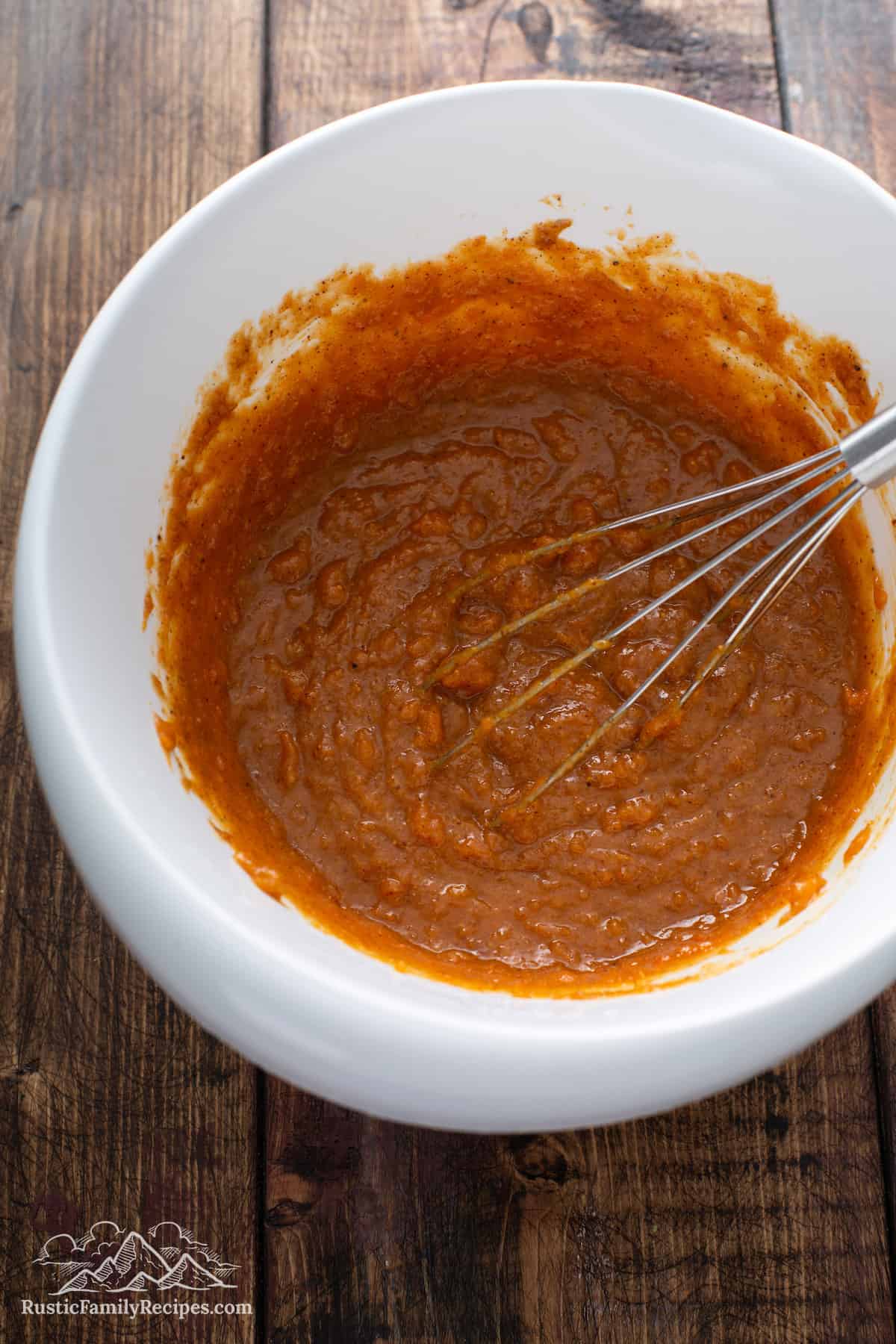 Pumpkin Sweet Potato Batter
