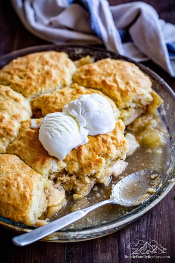 Easy Apple Cobbler Recipe Rustic Family Recipes