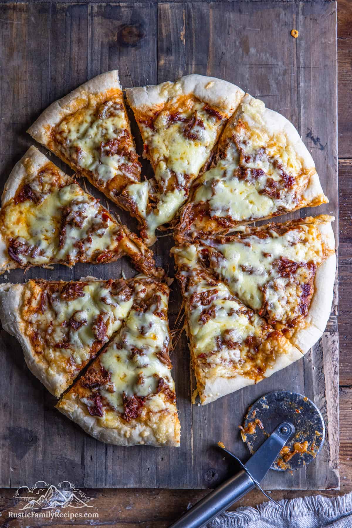 Cheesy Birria Pizza | Rustic Family Recipes