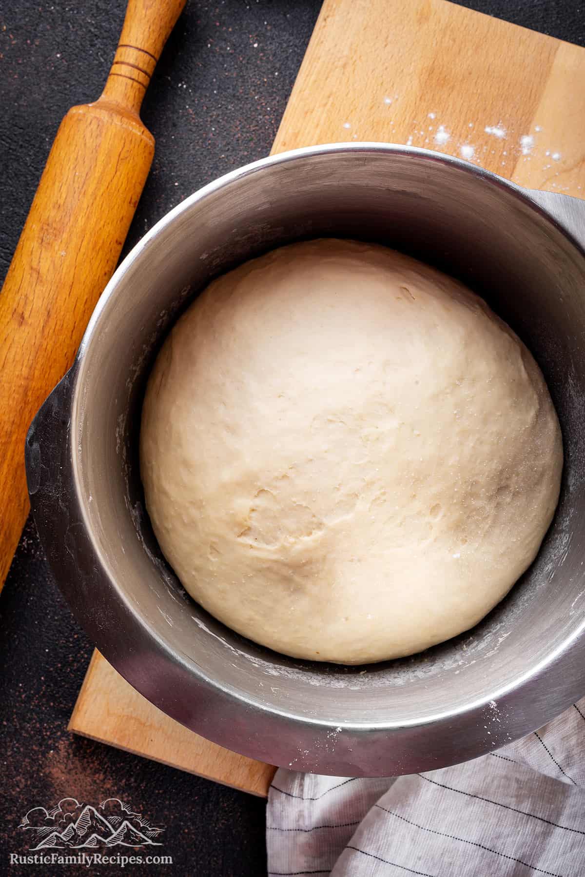 Risen dough for senorita bread