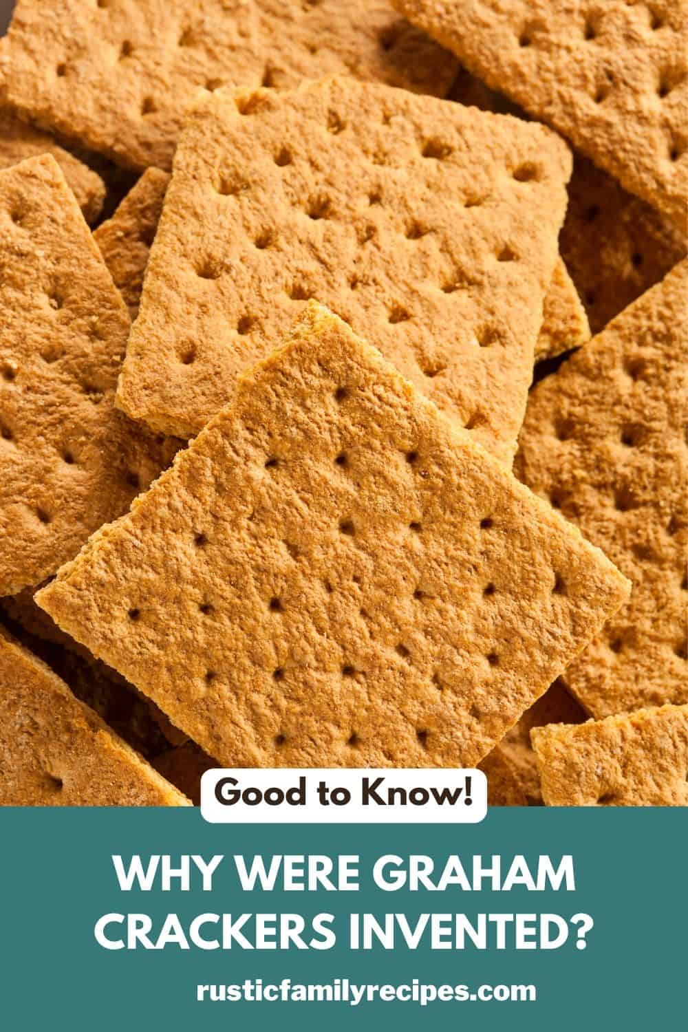 Close up of graham crackers