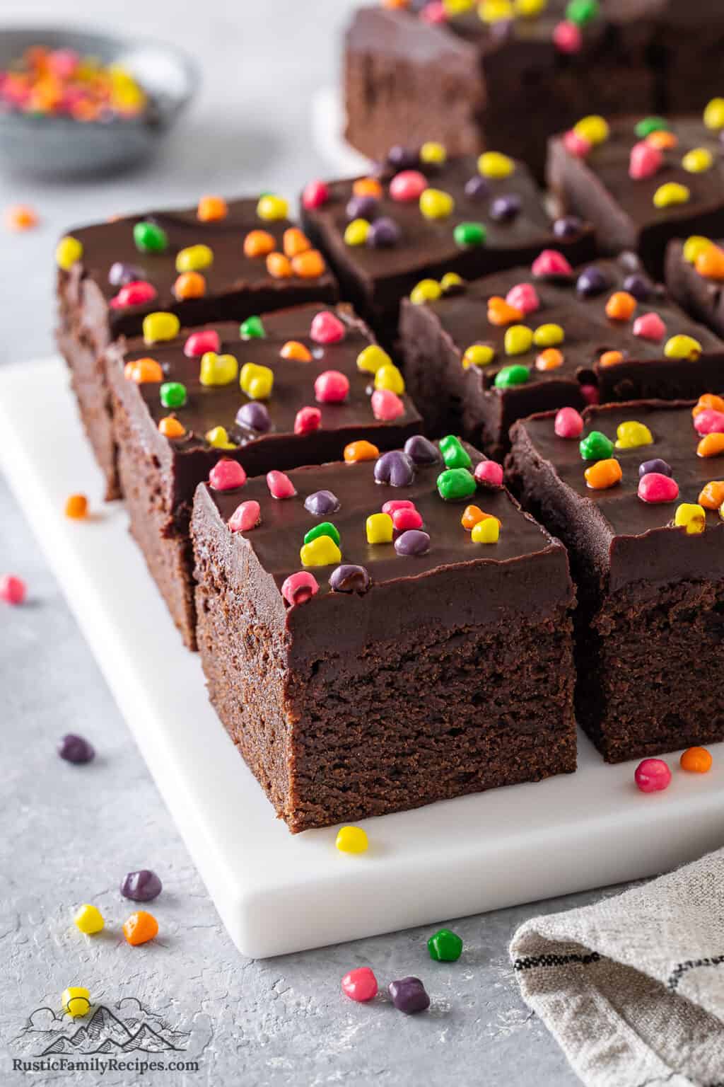 Homemade Cosmic Brownies Recipe Rustic Family Recipes