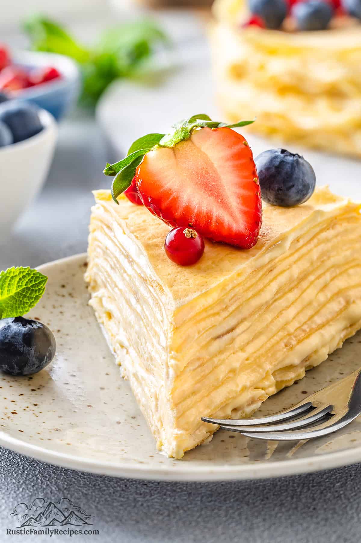 Chef John's Strawberry Crepe Cake Recipe | Recipes.net