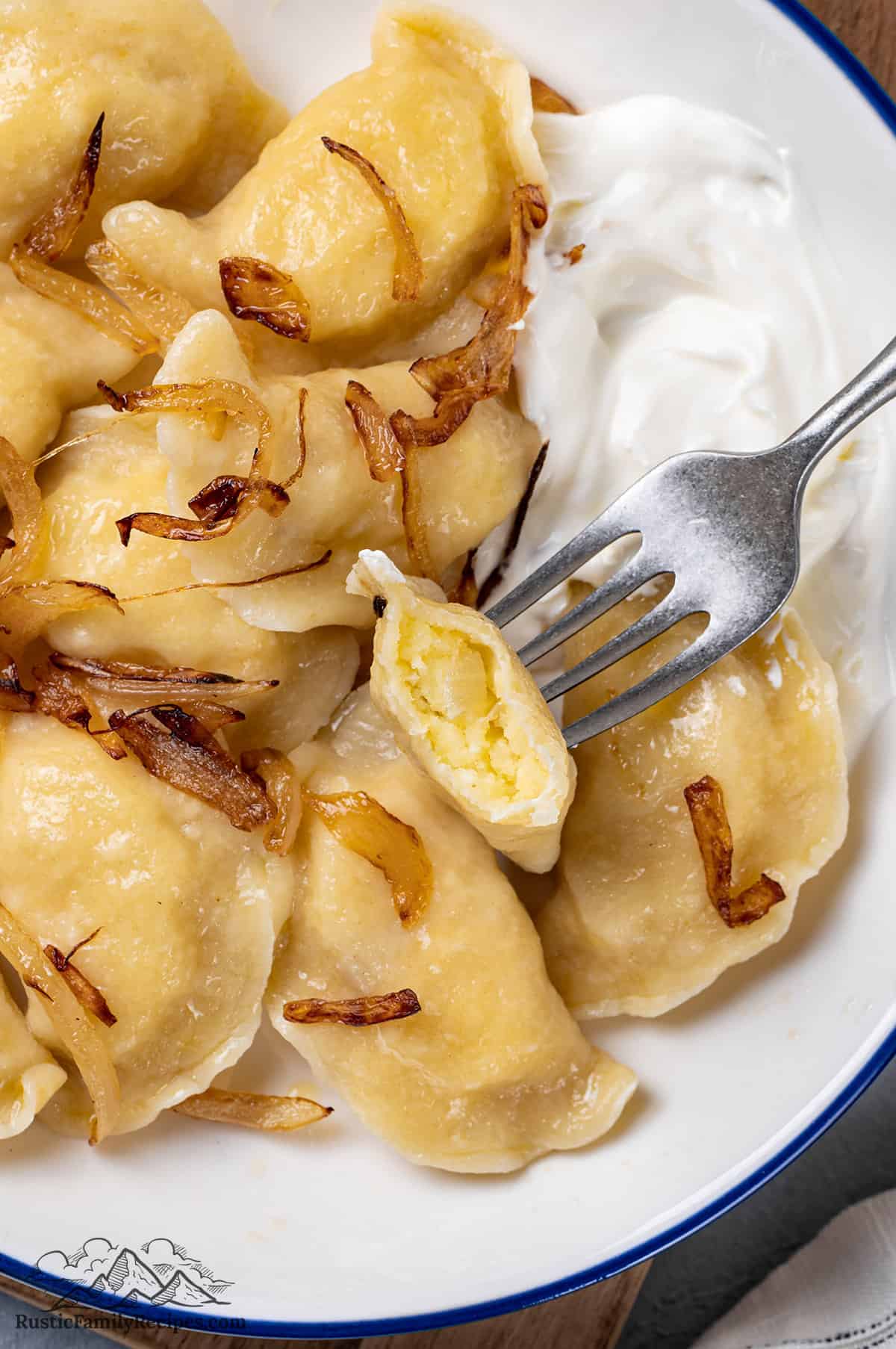 Homemade Pittsburgh Pierogies with Sour Cream – Blythe's Blog